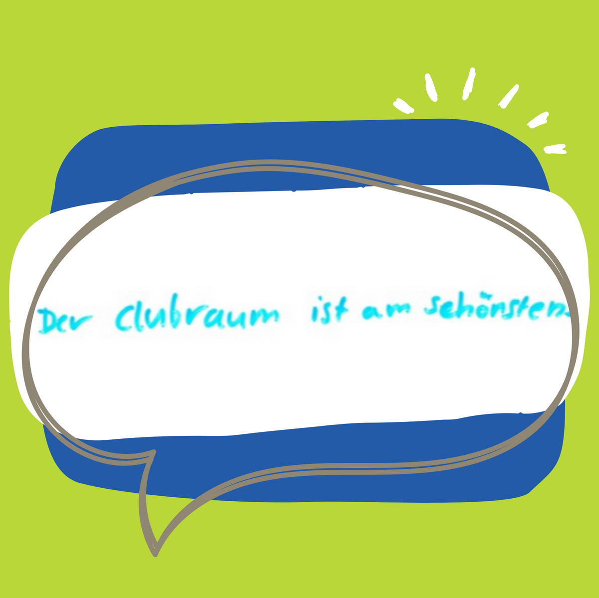 Feedback von einem Kind Hort Hermsdorf Der Clubraum ist am schönsten.