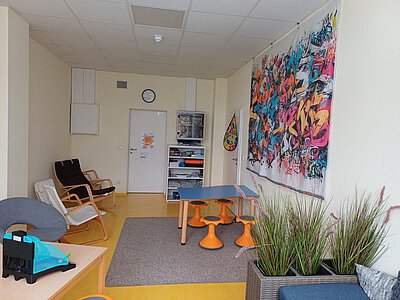 Clubraum der 4. Klassen Clubraum der 4. Klassen