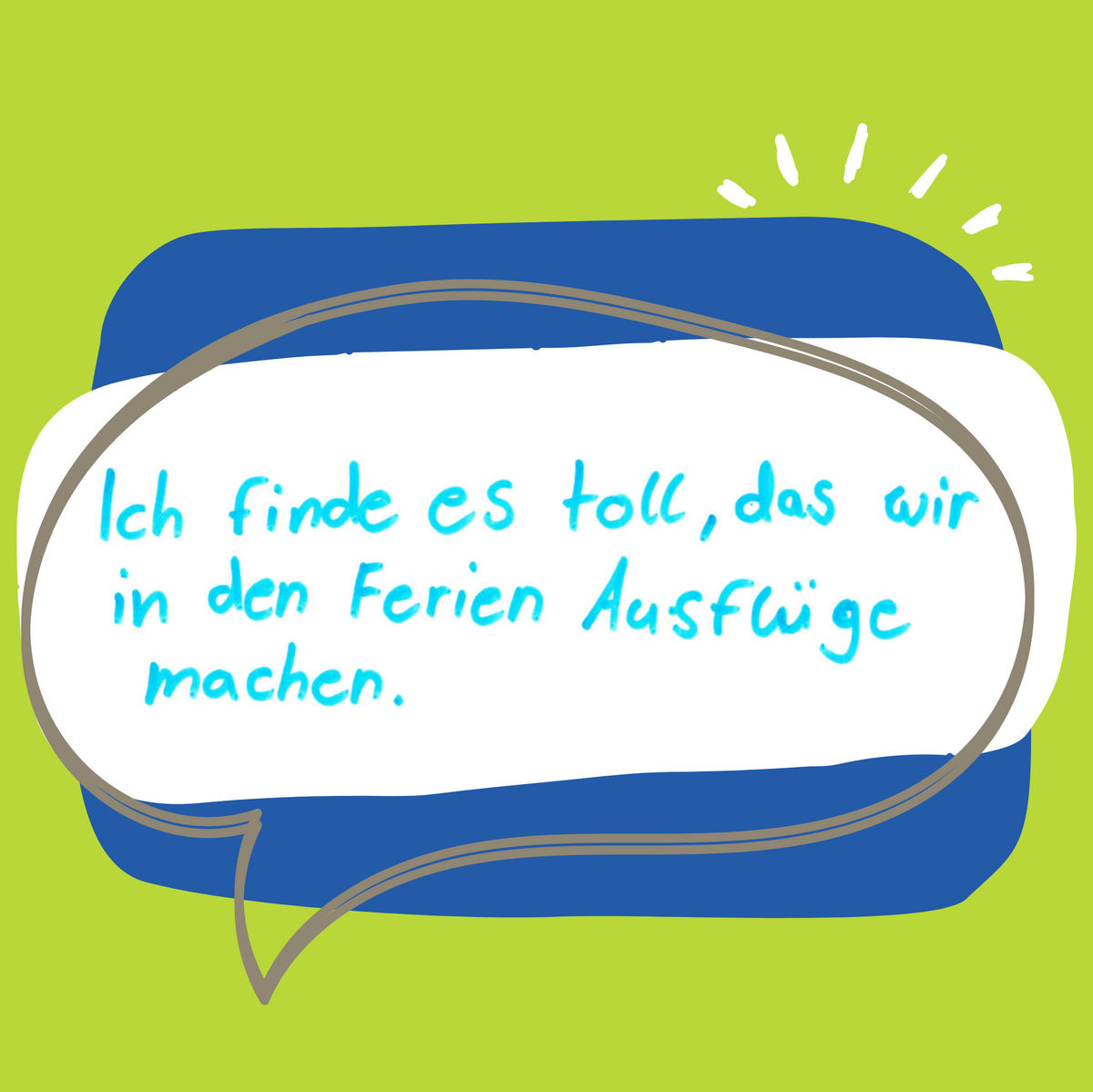 Feedback von einem Kind Hort Hermsdorf